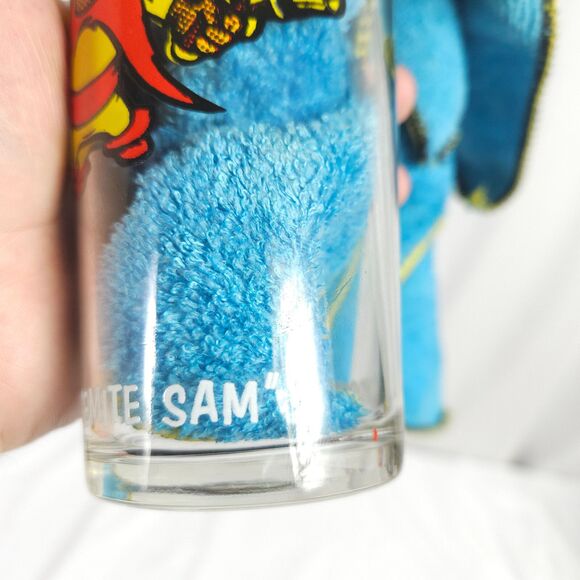 Vintage 1973 Yosemite Sam Pepsi Looney Tunes Warner Bros Collector Series Glass - Picture 6 of 9
